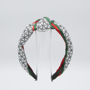 Gucci-inspired Style Knotted Black and White Headband
