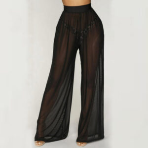 Black Shear Beach Pants
