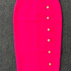 Gold Star Bandage Skirt - M